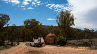 my lunch stop  at an old mine site near Arkaroola