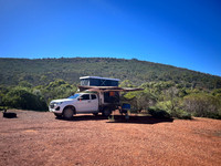 campsite at Yandinga