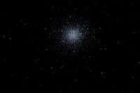 first attempts at astro photography, globular cluster  Omega Centauri  11-06-21
