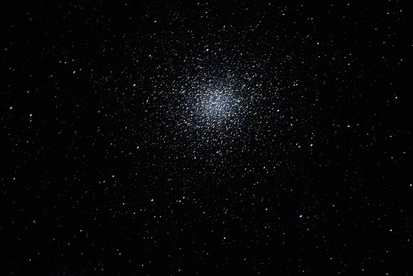first attempts at astro photography, globular cluster  Omega Centauri  11-06-21