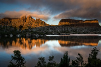 Mt Geryon, The Acropolis from Lake Elysia.