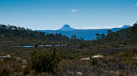 Barn Bluff with Cradle Mtn on the right
