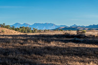 Flinders Ranges from Trezona campground