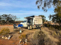 my campsite at Boolcoomatta campground